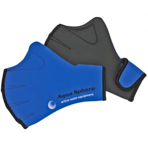 aqua sphere neoprene webbed fitness swim gloves