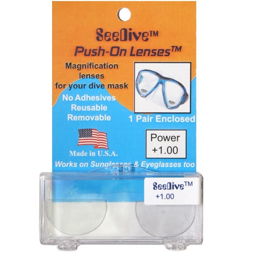 SeeDive PushOn Lenses Swimming Without Stress